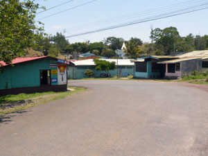 The village of Rio Piedras is less than 200 yards along the road.