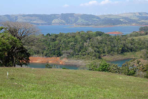 Turtle Cove and Lake Arenal from the lot.